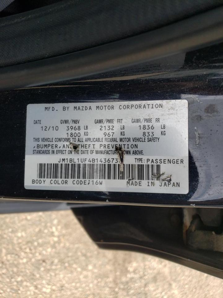 Photo 10 from auction – 2011 MAZDA 3 I with VIN JM1BL1UF4B1436738