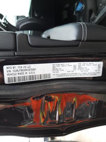 Photo 10 from auction – 2021 JEEP GRAND CHER with VIN 1C4RJFBG9MC675061