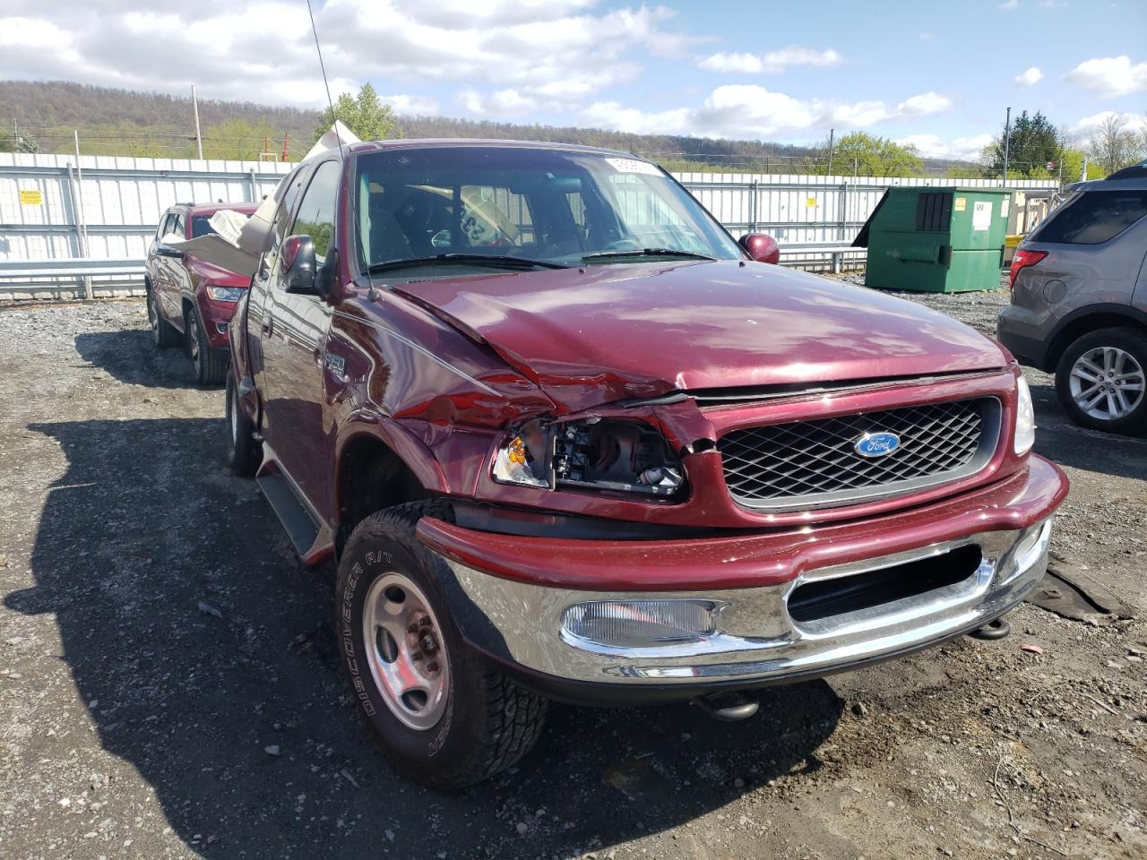 Photo 1 from auction – 1997 FORD F150 with VIN 1FTDX086XVKA86242