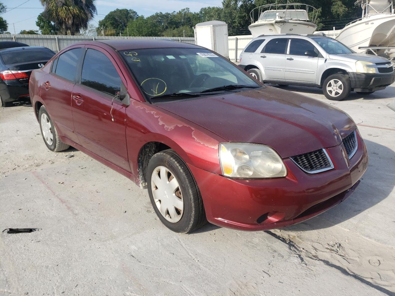 MITSUBISHI GALANT ES 2004 with VIN 4A3AB36F94E078259 - Photo from auction