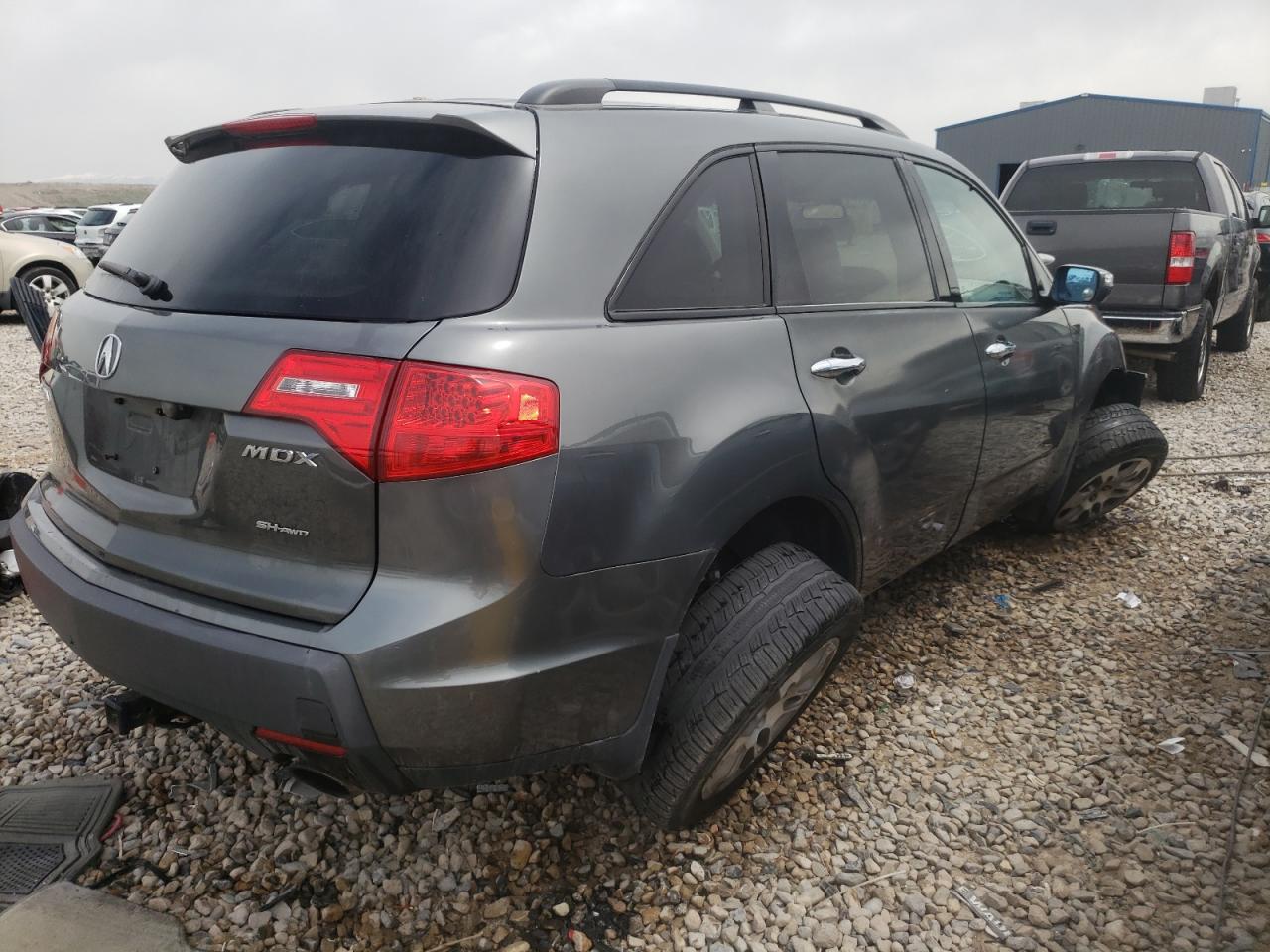 Photo 4 from auction – 2007 ACURA MDX TECHNO with VIN 2HNYD28327H522064