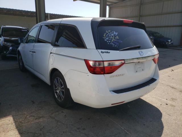 Photo 3 from auction – 2011 HONDA ODYSSEY EX with VIN 5FNRL5H67BB023459