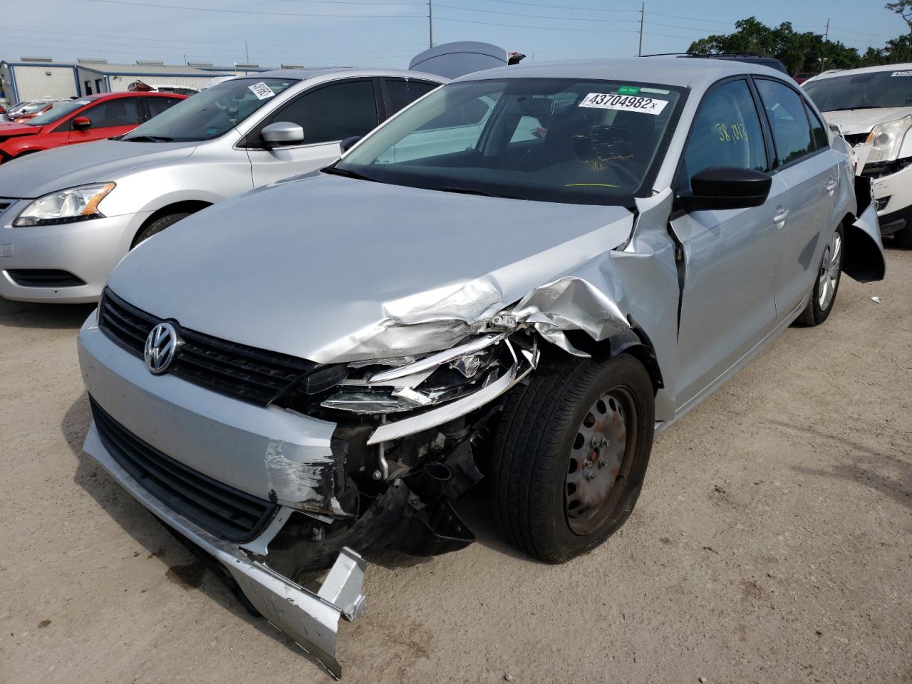 Photo 2 from auction – 2012 VOLKSWAGEN JETTA BASE with VIN 3VW2K7AJ8CM328252