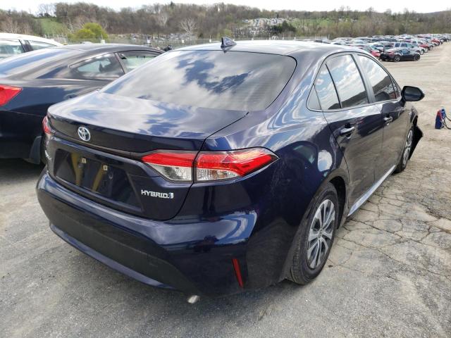 Photo 4 from auction – 2021 TOYOTA COROLLA LE with VIN JTDEAMDE4MJ010949