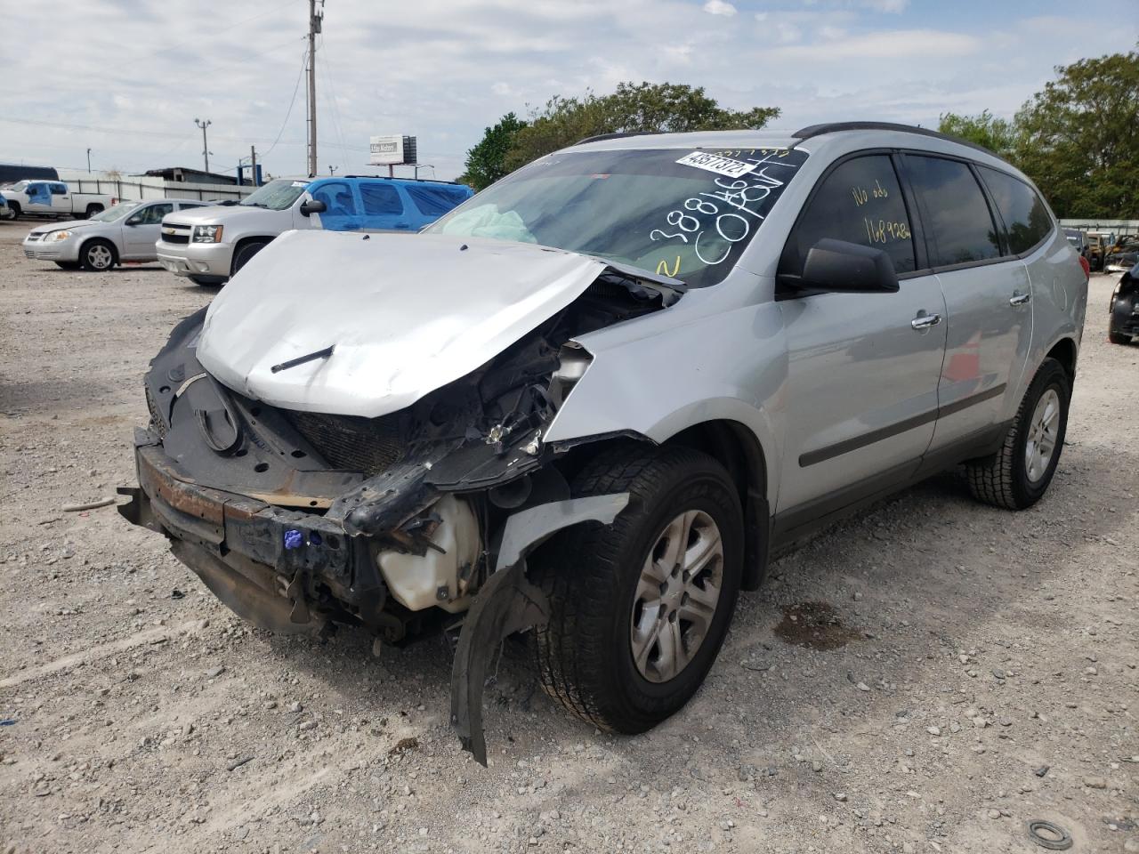 Photo 2 from auction – 2012 CHEVROLET TRAVERSE L with VIN 1GNKRFED8CJ388467