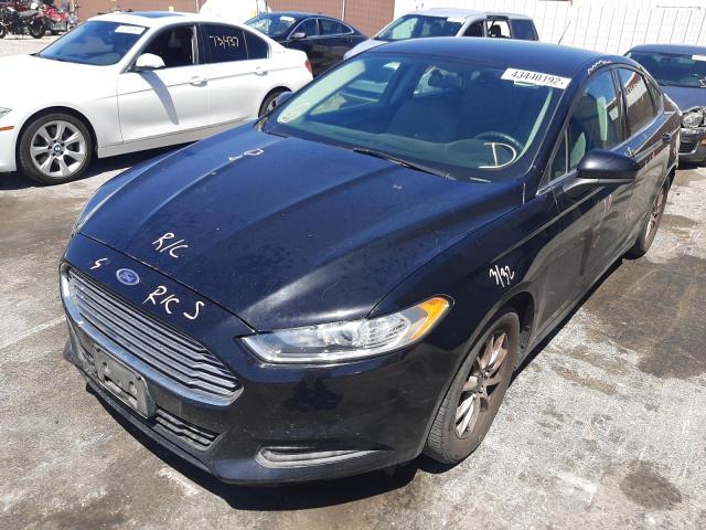 Photo 2 from auction – 2016 FORD FUSION S with VIN 3FA6P0G71GR304818
