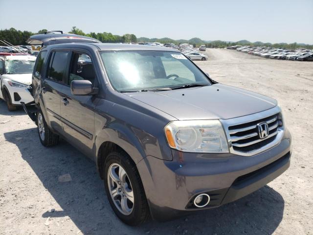 HONDA PILOT EX 2014 with VIN 5FNYF3H46EB009949 - Photo from auction