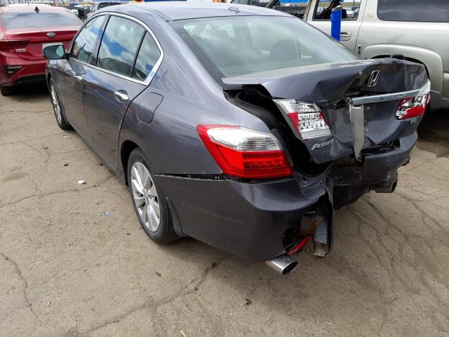 Photo 3 from auction – 2014 HONDA ACCORD EXL with VIN 1HGCR3F85EA002153