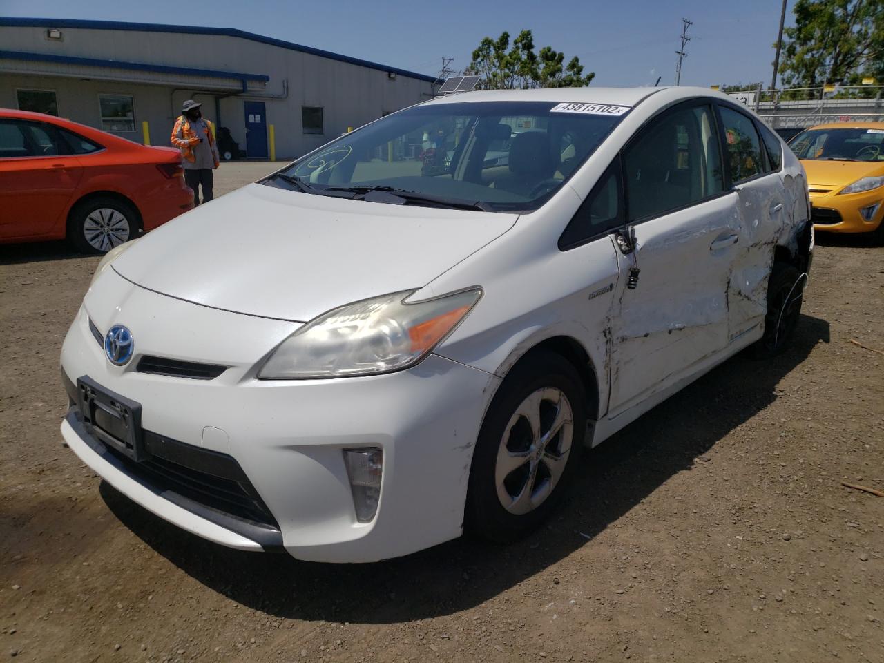 Photo 2 from auction – 2012 TOYOTA PRIUS with VIN JTDKN3DUXC0335800