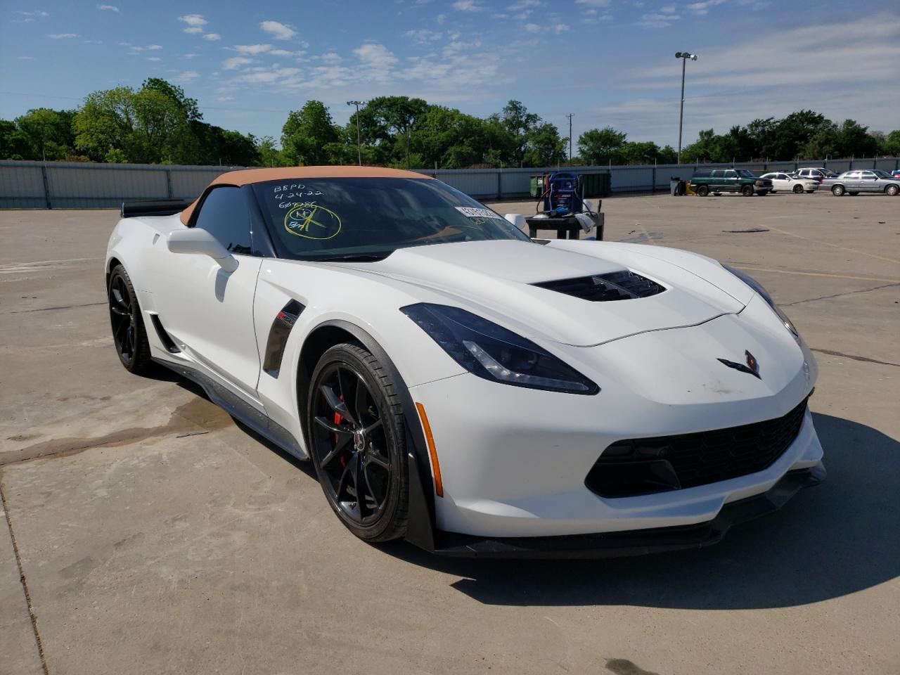 Photo 1 from auction – 2016 CHEVROLET CORVETTE Z with VIN 1G1YS3D62G5609786