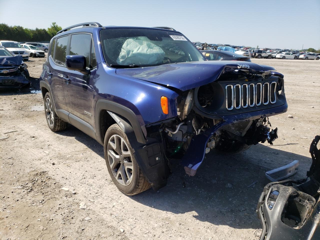 JEEP RENEGADE L 2017 with VIN ZACCJBBB2HPG59014 - Photo from auction