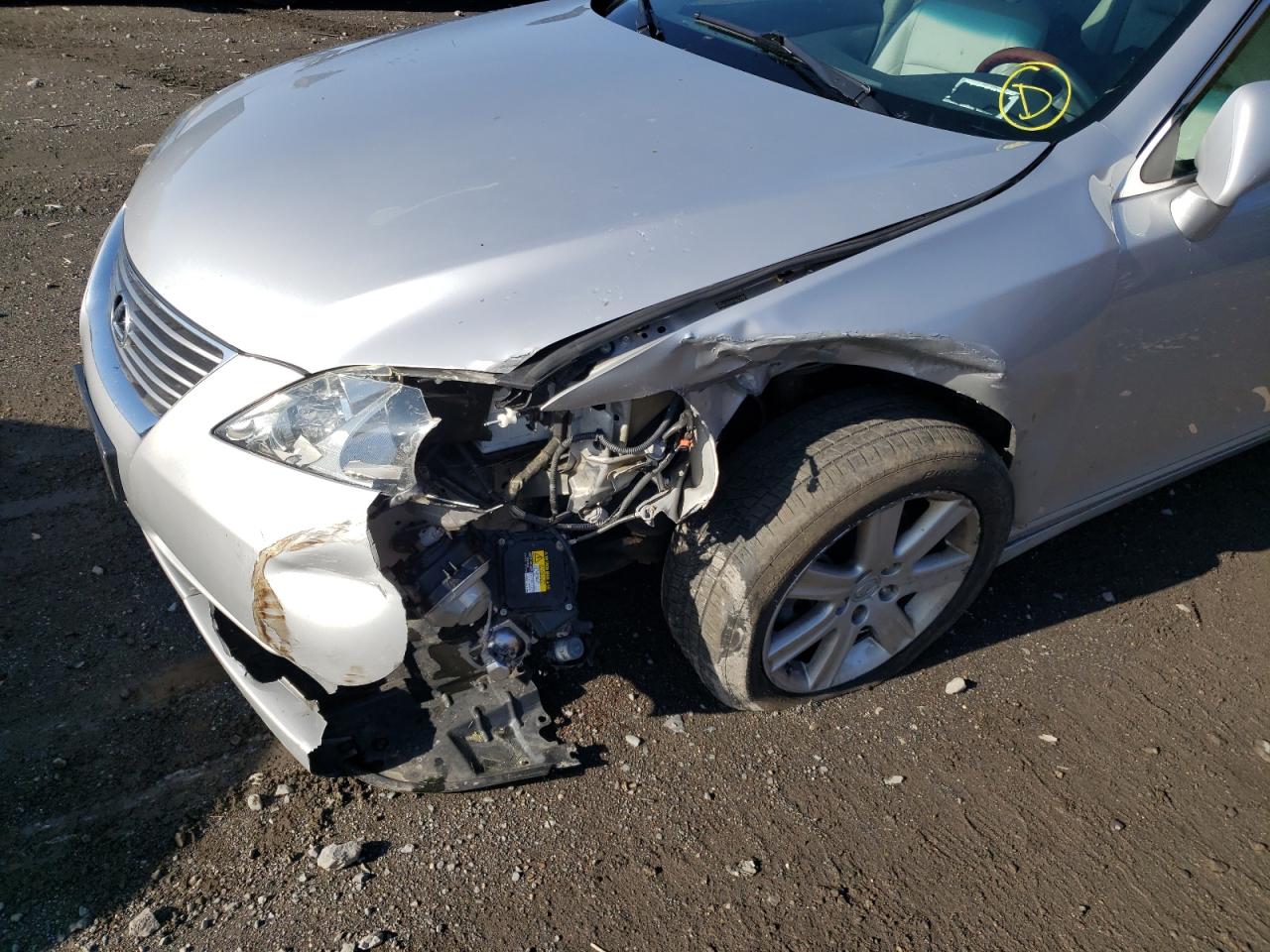 Photo 9 from auction – 2007 LEXUS ES 350 with VIN JTHBJ46GX72152575