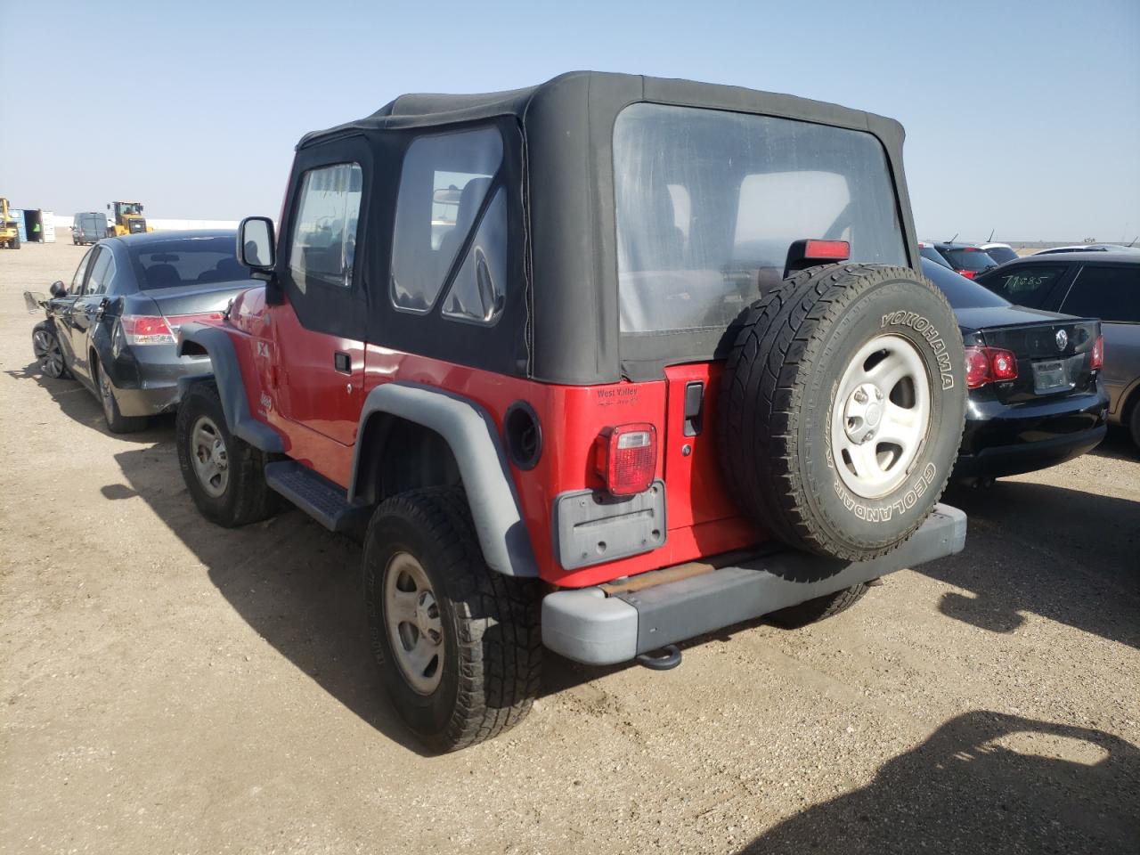 Photo 3 from auction – 2004 JEEP WRANGLER X with VIN 1J4FA39S24P790048