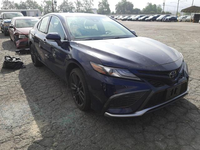 TOYOTA CAMRY XSE 2022 with VIN 4T1K61AK2NU008657 - Photo from auction
