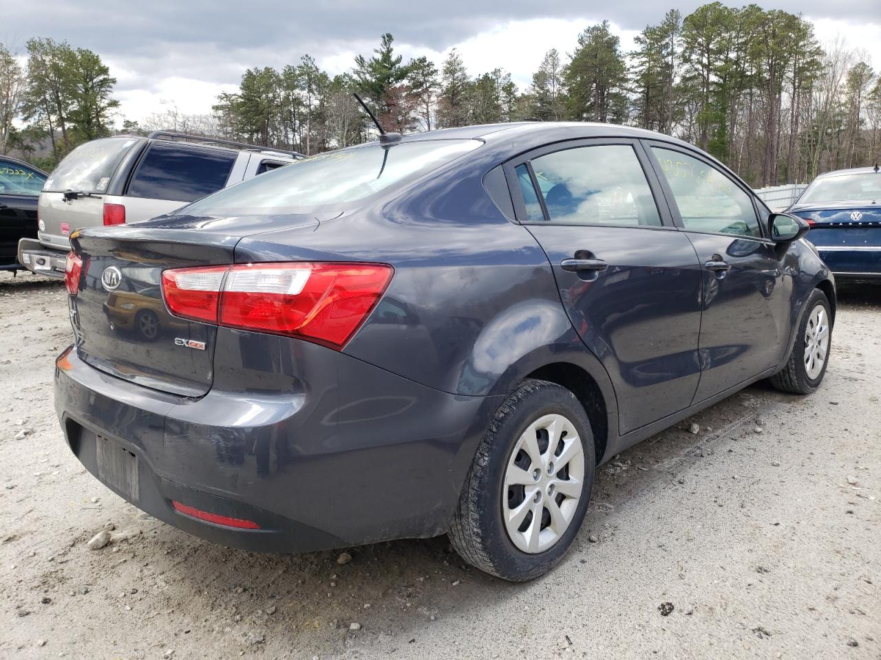 Photo 4 from auction – 2012 KIA RIO EX with VIN KNADN4A35C6049163
