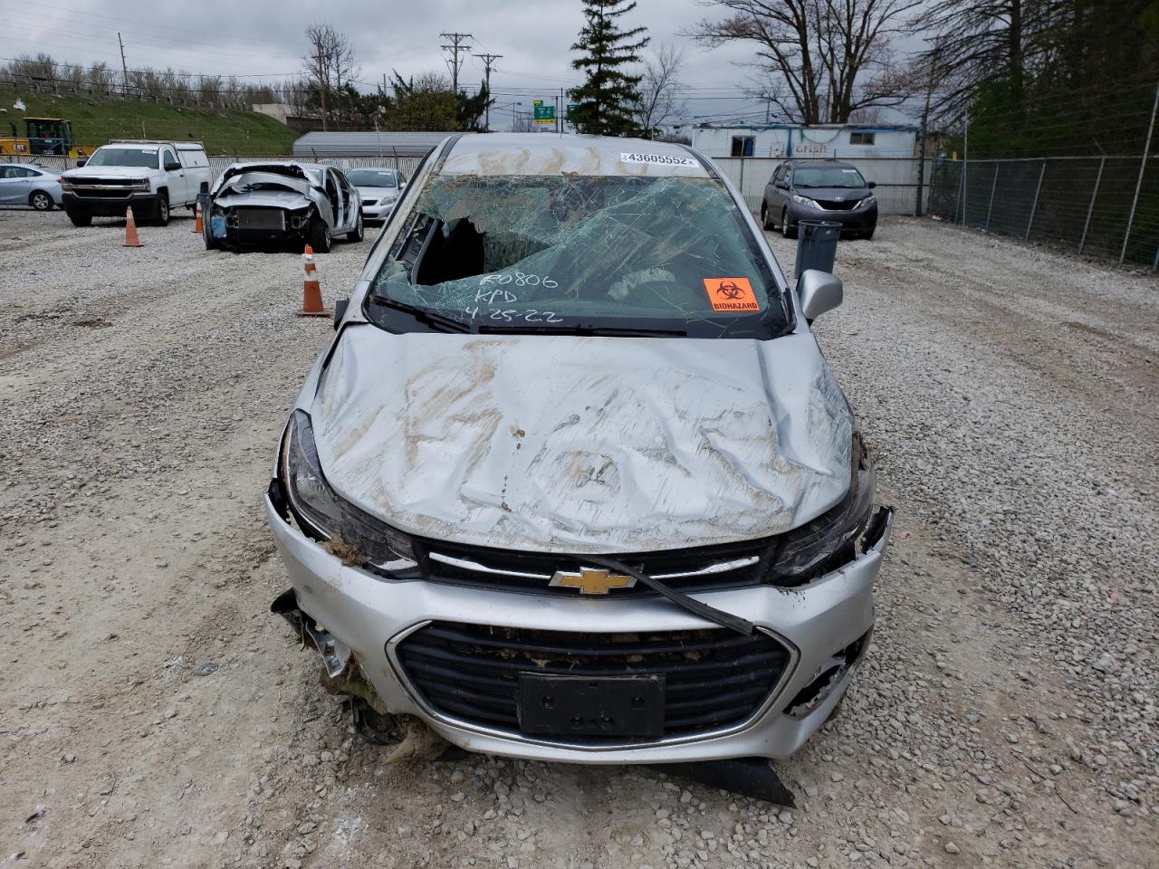 Photo 7 from auction – 2017 CHEVROLET TRAX LS with VIN 3GNCJKSB2HL193892