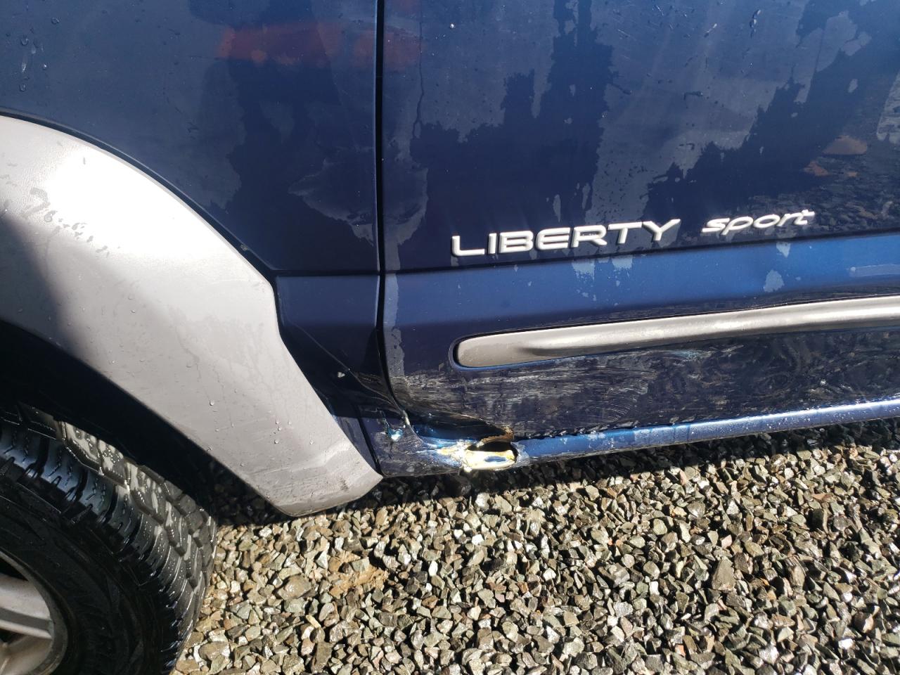 Photo 9 from auction – 2003 JEEP LIBERTY SP with VIN 1J4GL48K73W611724