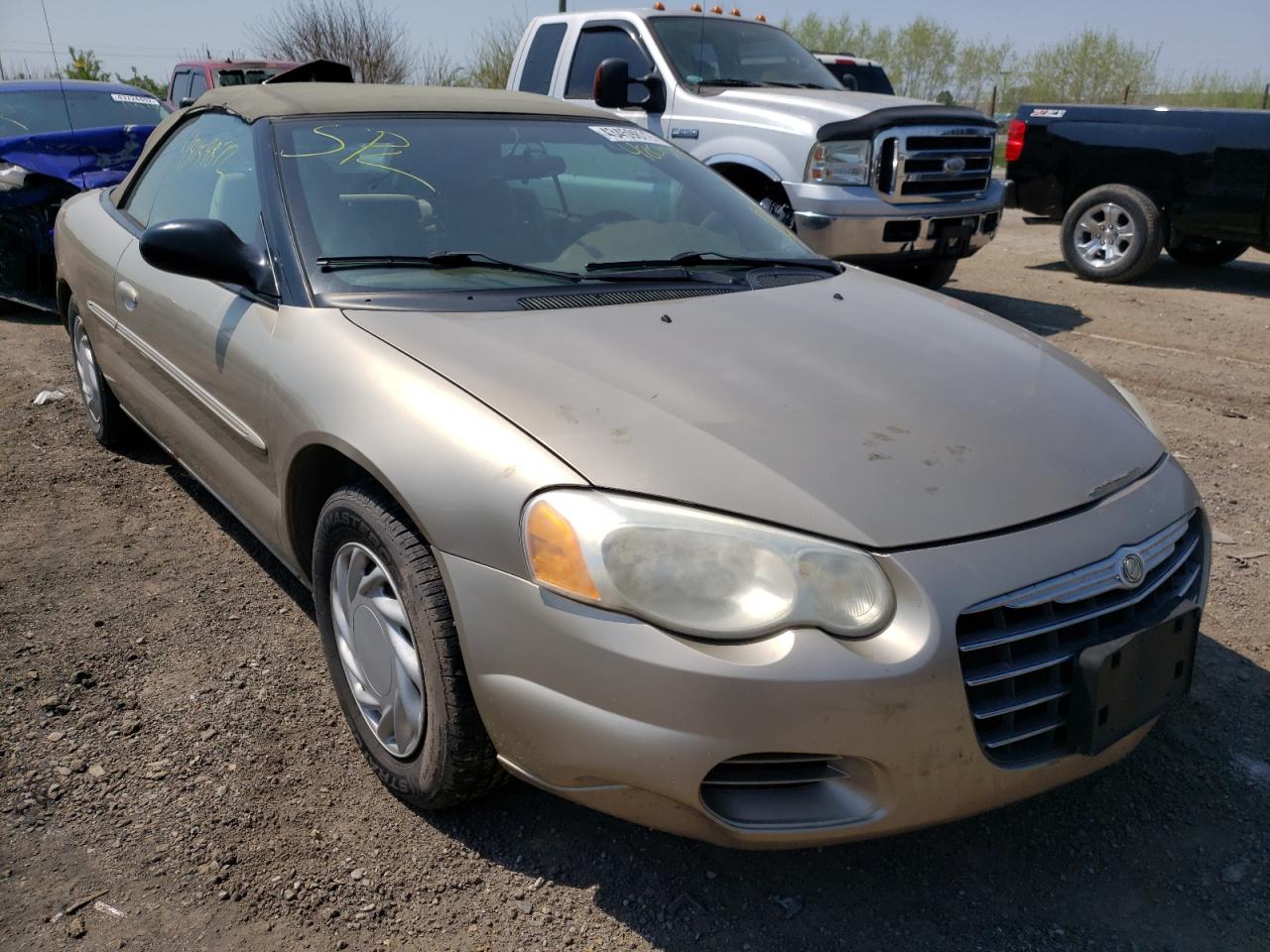 CHRYSLER SEBRING LX 2004 with VIN 1C3EL45X74N420913 - Photo from auction