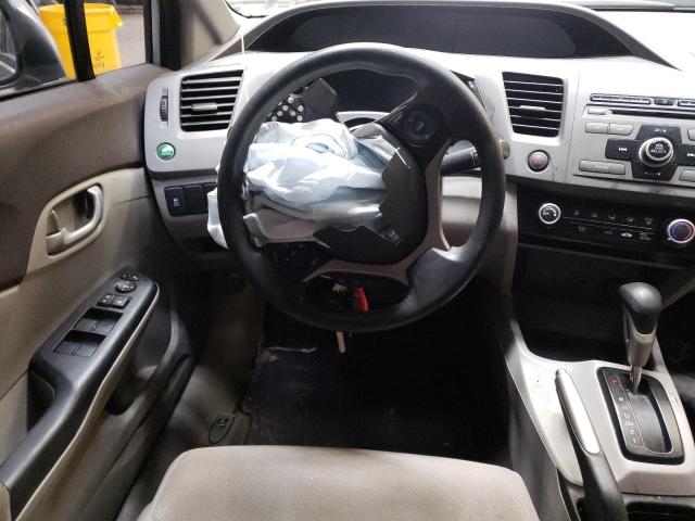 Photo 9 from auction – 2012 HONDA CIVIC LX with VIN 2HGFB2F42CH112777
