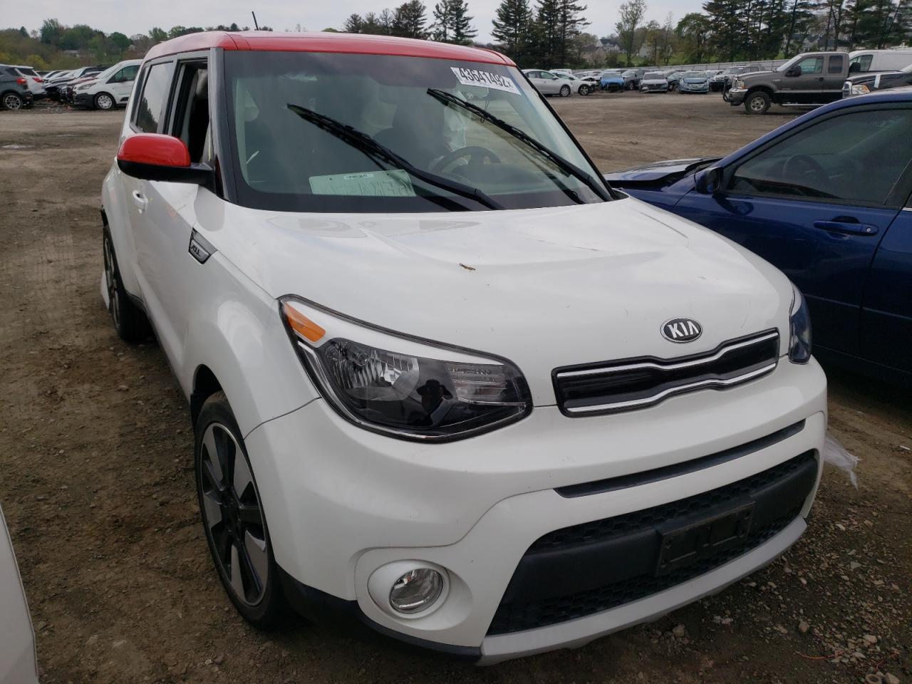 KIA SOUL + 2019 with VIN KNDJP3A53K7648535 - Photo from auction