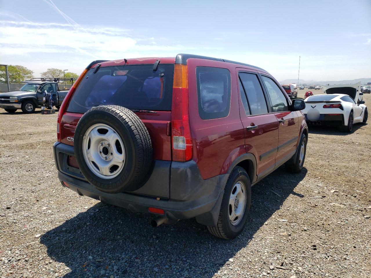 Photo 4 from auction – 2004 HONDA CR-V LX with VIN JHLRD68474C022347
