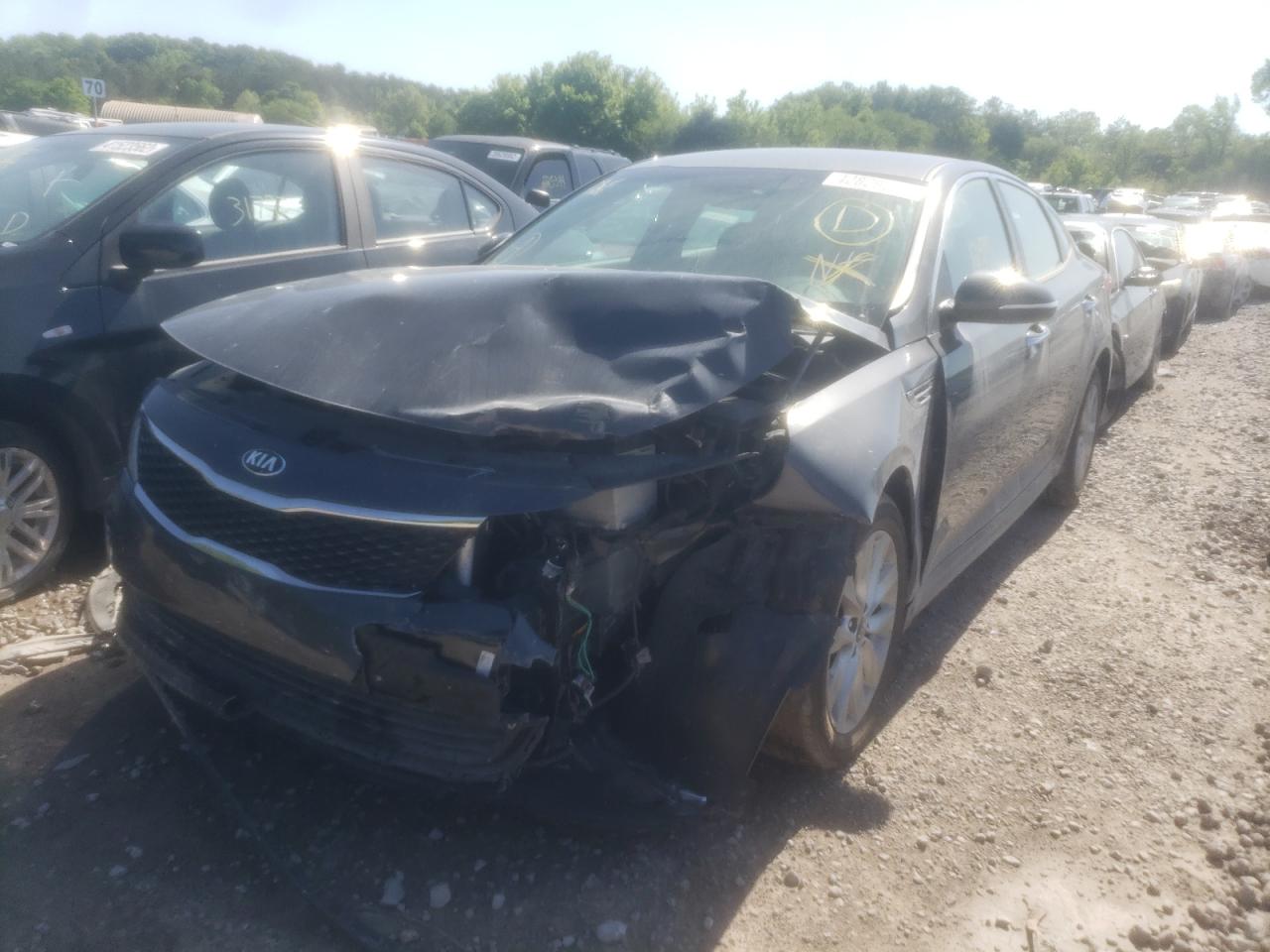 Photo 2 from auction – 2017 KIA OPTIMA LX with VIN 5XXGT4L34HG148083