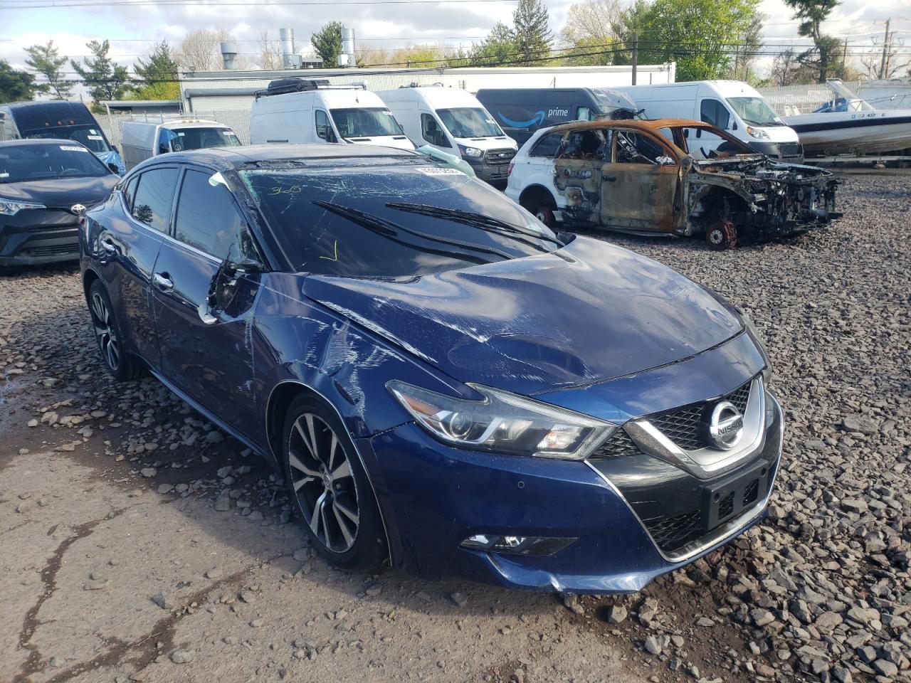 NISSAN MAXIMA 3.5 2017 with VIN 1N4AA6AP9HC448656 - Photo from auction