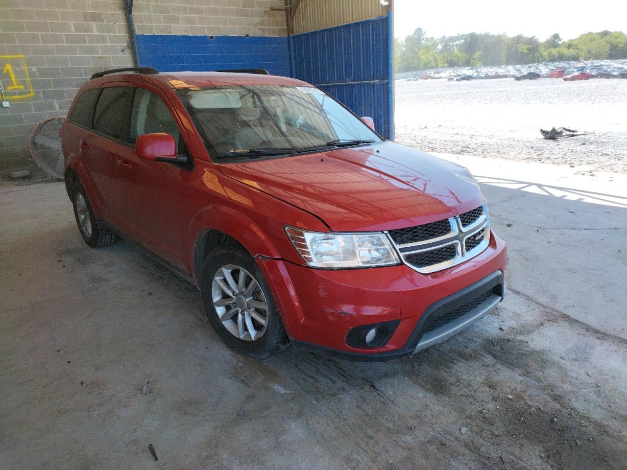 DODGE JOURNEY SX 2016 with VIN 3C4PDCBG9GT100464 - Photo from auction