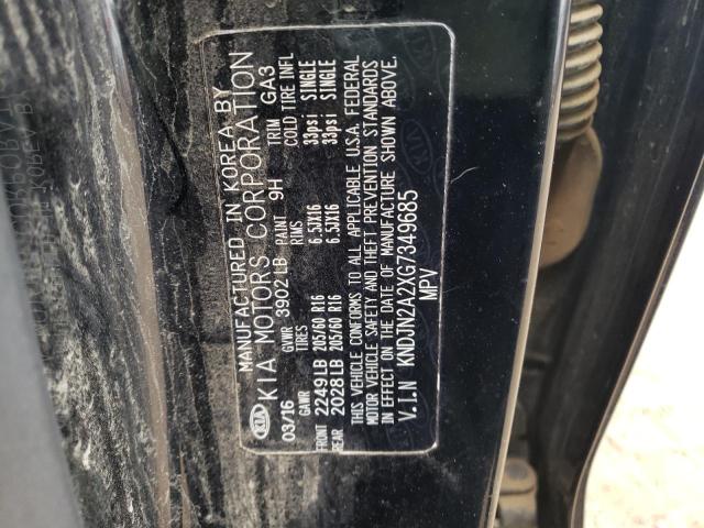 Photo 10 from auction – 2016 KIA SOUL with VIN KNDJN2A2XG7349685