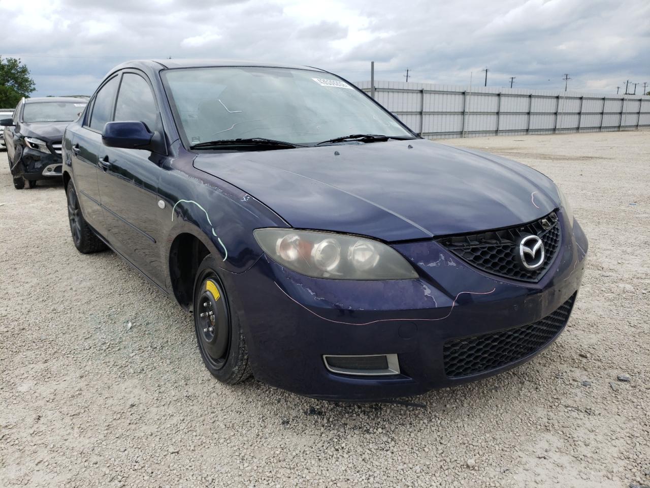 MAZDA 3 I 2008 with VIN JM1BK12F081175221 - Photo from auction