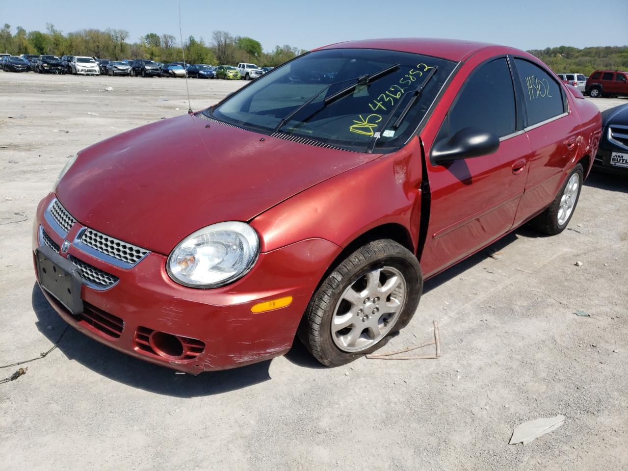 Photo 2 from auction – 2005 DODGE NEON SXT with VIN 1B3ES56C85D260033