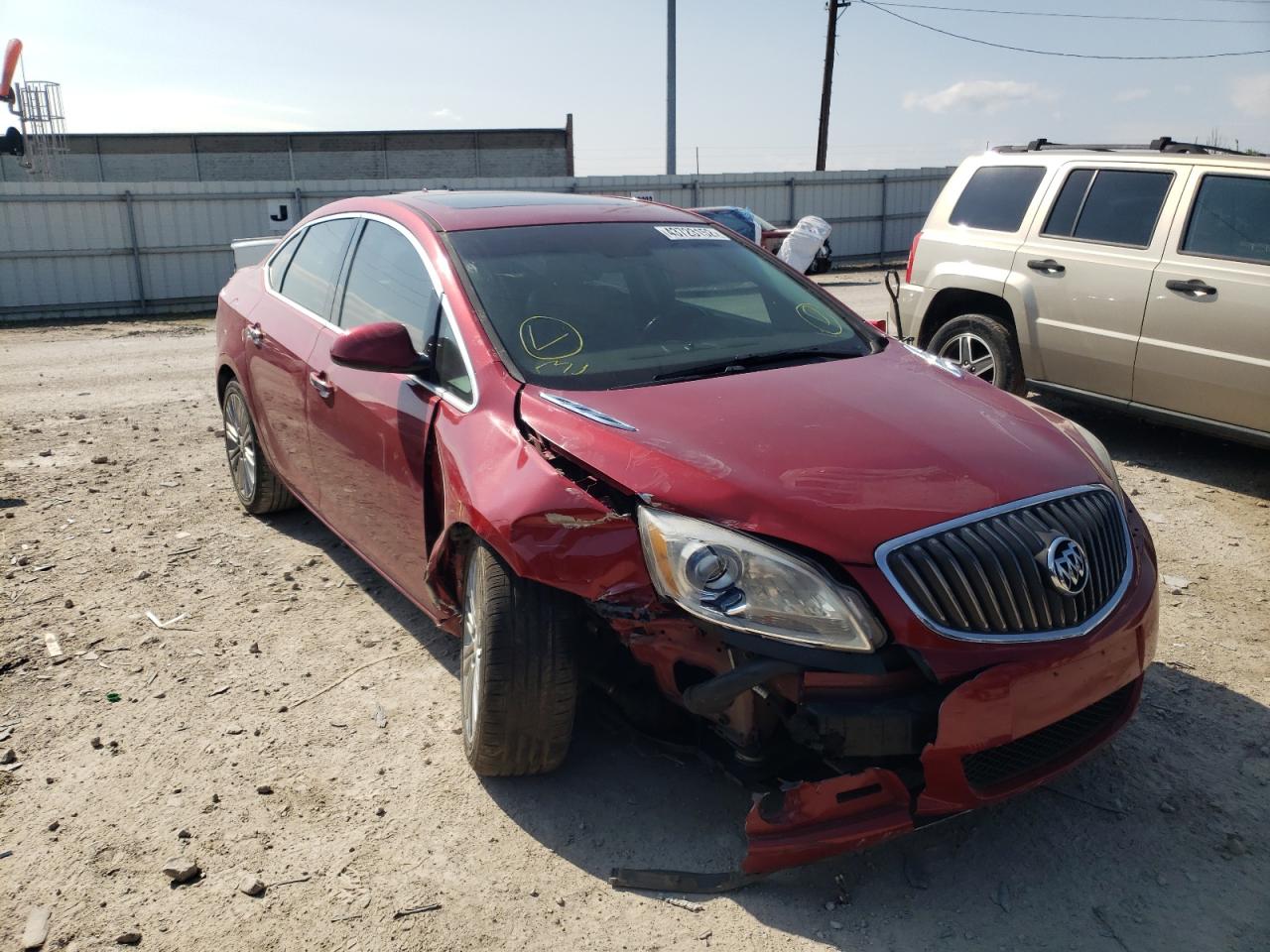 BUICK VERANO 2012 with VIN 1G4PS5SK9C4133451 - Photo from auction
