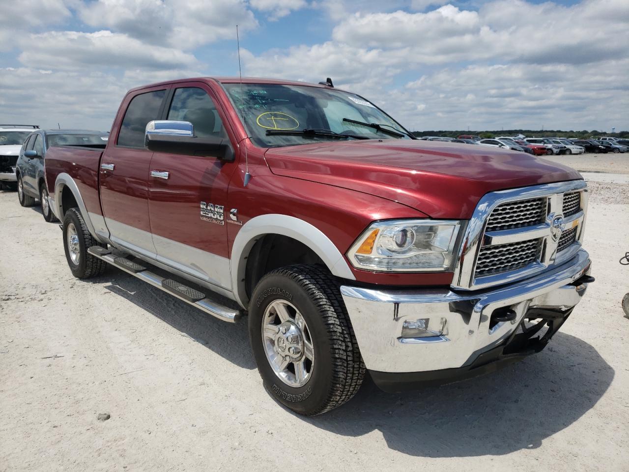 RAM 2500 LARAM 2013 with VIN 3C6UR5FL2DG614224 - Photo from auction