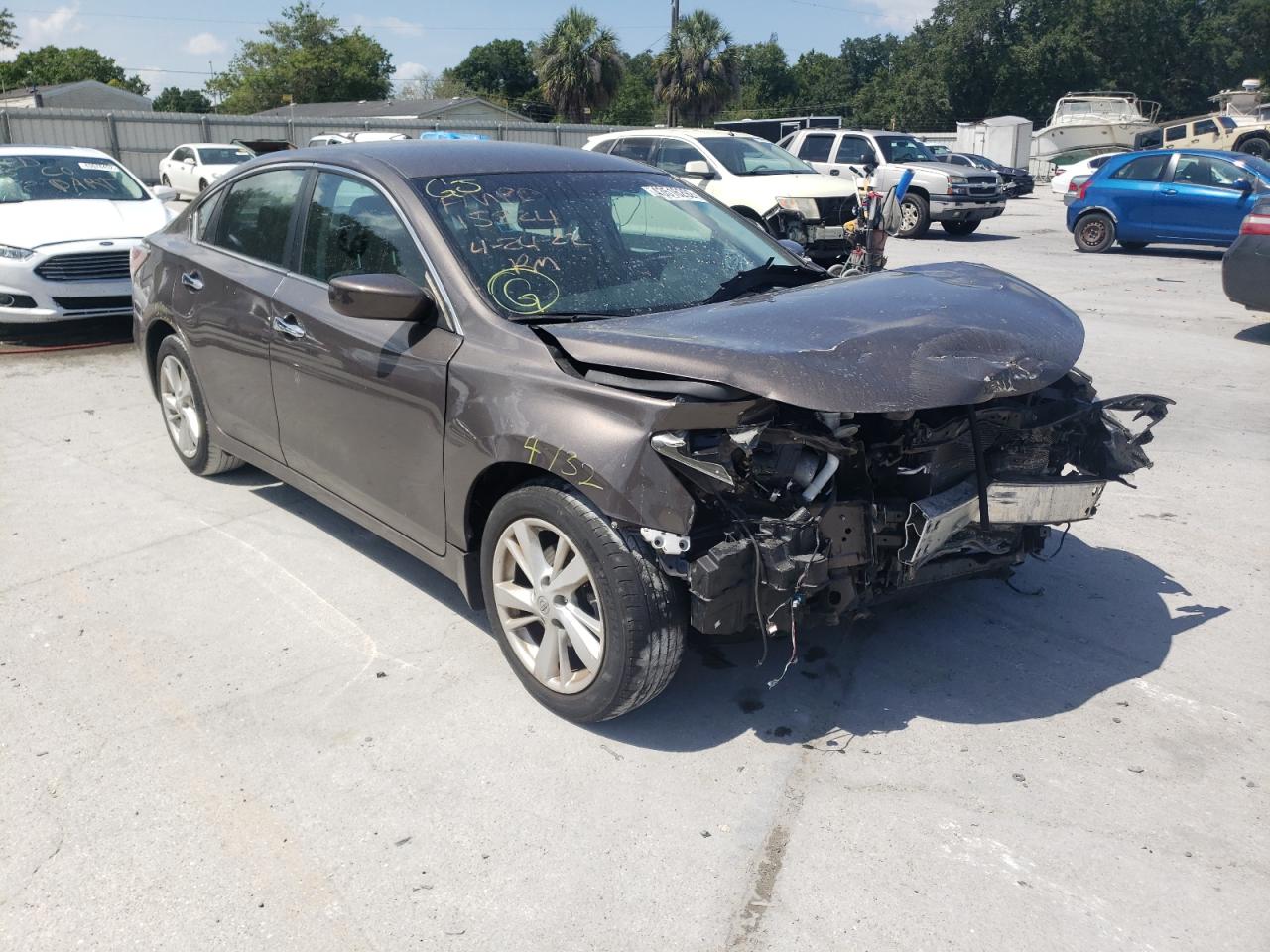 NISSAN ALTIMA 2.5 2015 with VIN 1N4AL3AP7FC496470 - Photo from auction