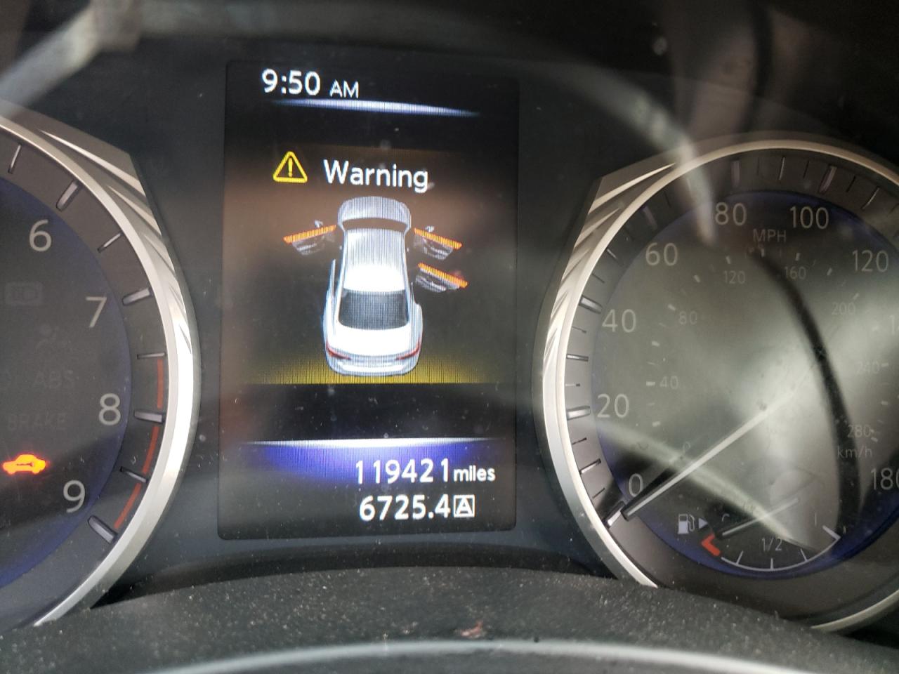 Photo 8 from auction – 2014 INFINITI Q50 BASE with VIN JN1BV7AP8EM691635
