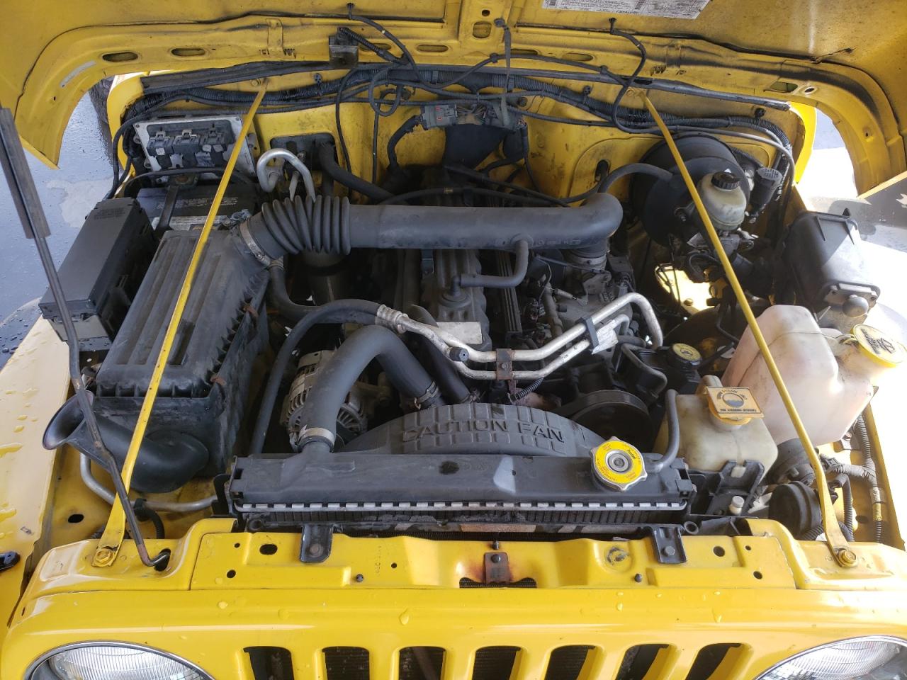 Photo 7 from auction – 2000 JEEP WRANGLER / with VIN 1J4FA49S7YP744713