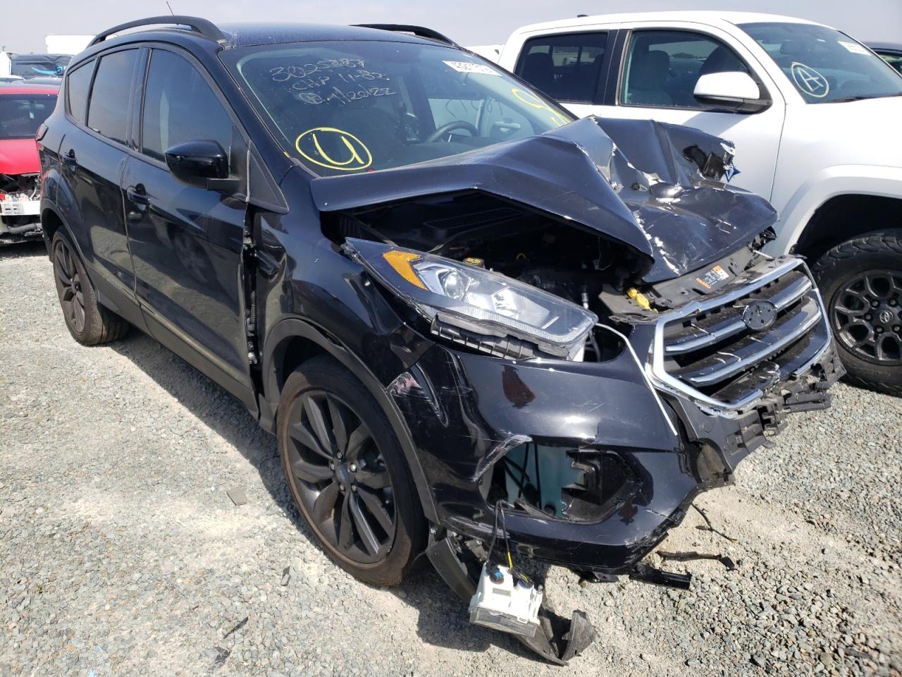 FORD ESCAPE SE 2019 with VIN 1FMCU0GD4KUC04964 - Photo from auction