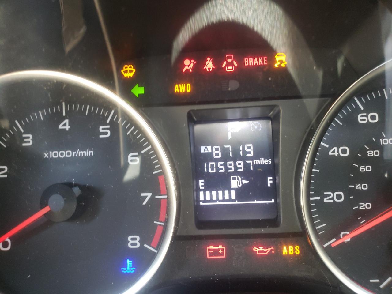 Photo 8 from auction – 2013 SUBARU XV CROSSTR with VIN JF2GPAGC2D2896149