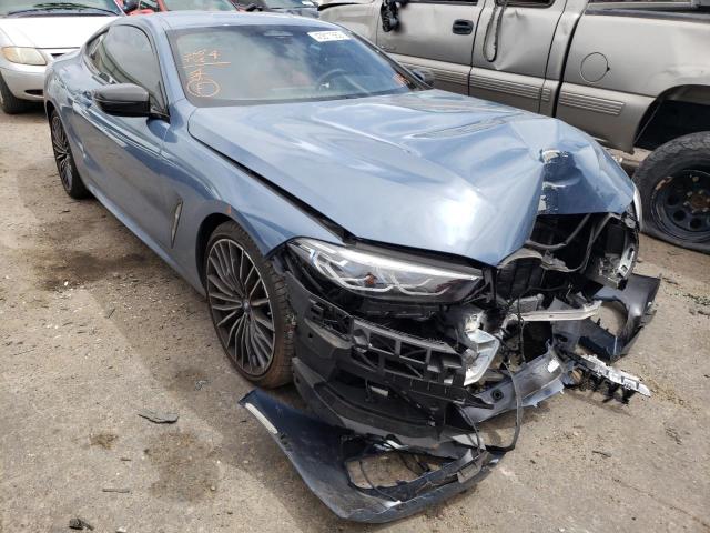 BMW 840XI 2022 with VIN WBAAE4C03NCH74340 - Photo from auction