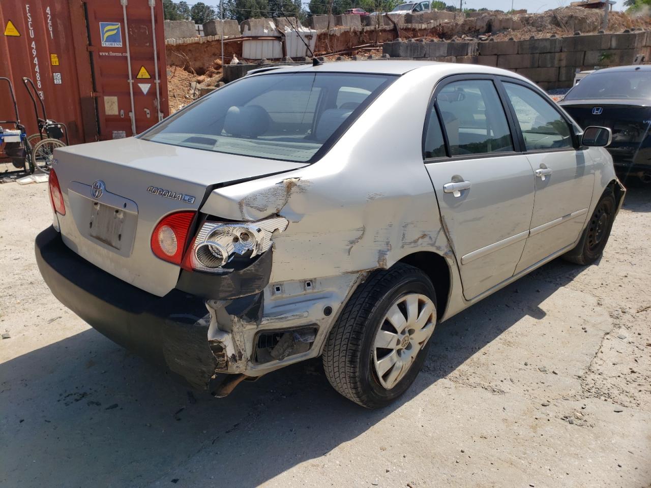 Photo 4 from auction – 2004 TOYOTA COROLLA CE with VIN 2T1BR38E44C240521