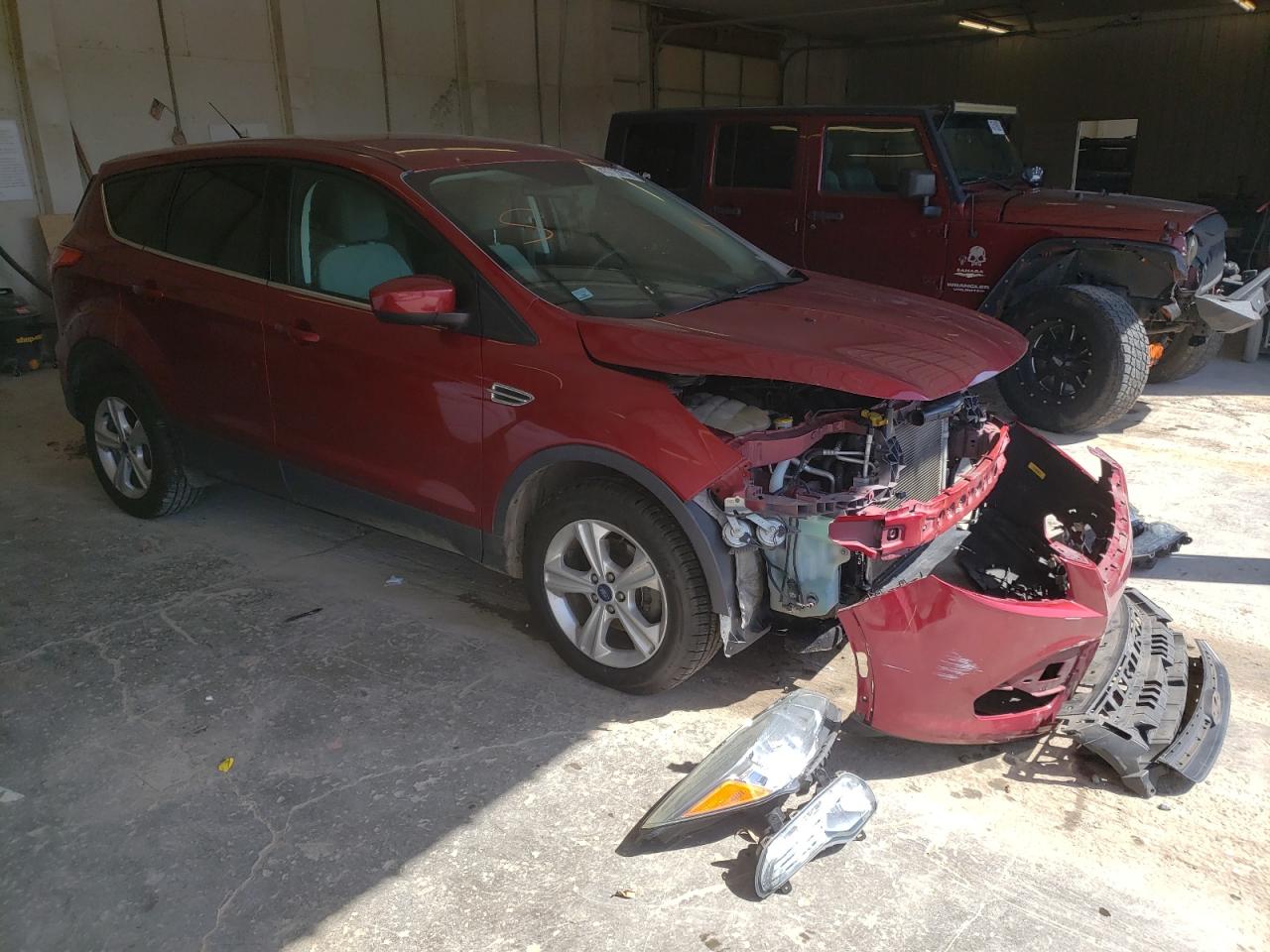 FORD ESCAPE SE 2015 with VIN 1FMCU0G70FUC58925 - Photo from auction
