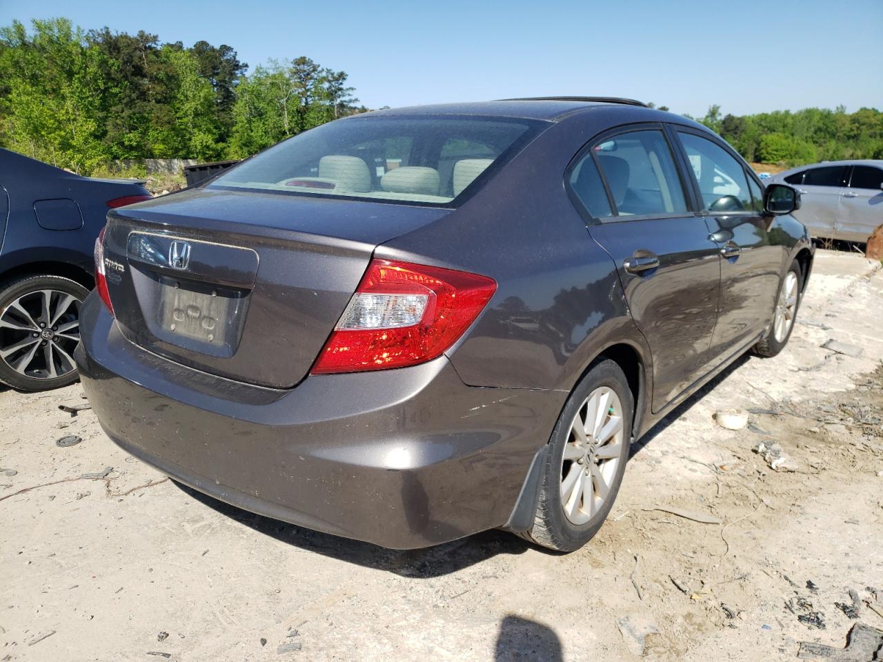 Photo 4 from auction – 2012 HONDA CIVIC EX with VIN 19XFB2F88CE041291