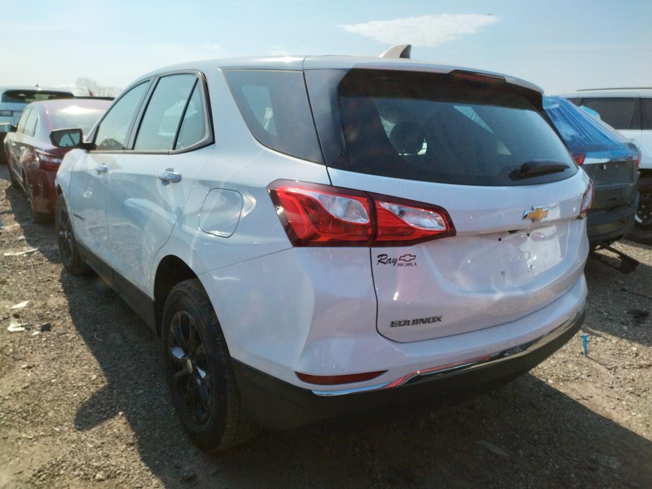Photo 3 from auction – 2018 CHEVROLET EQUINOX LS with VIN 3GNAXHEV7JS615875