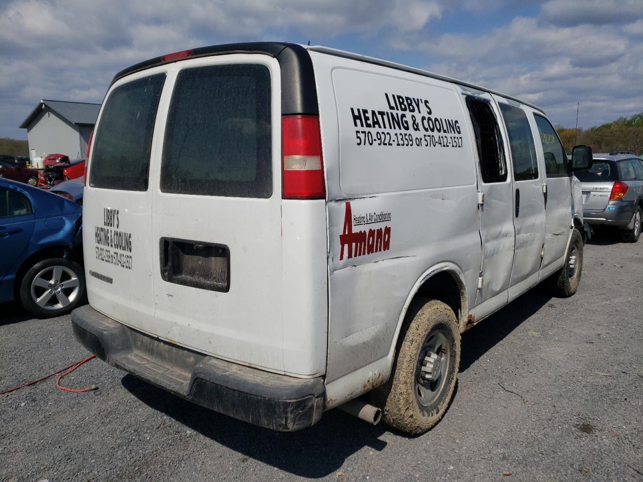 Photo 4 from auction – 2007 CHEVROLET EXPRESS G2 with VIN 1GCGG25V871234417