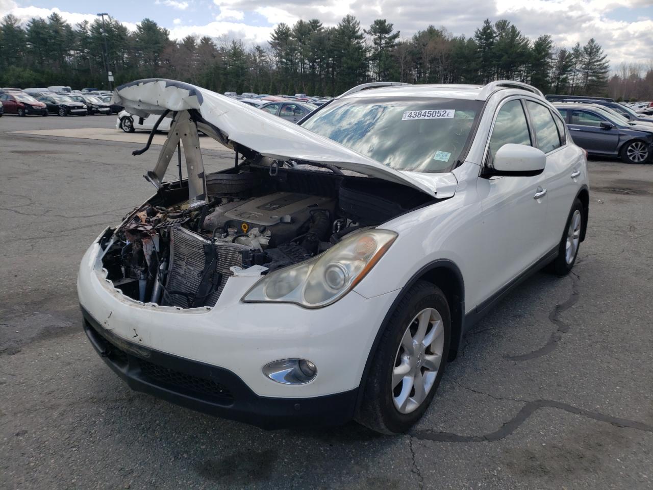 Photo 2 from auction – 2010 INFINITI EX35 BASE with VIN JN1AJ0HR6AM756529
