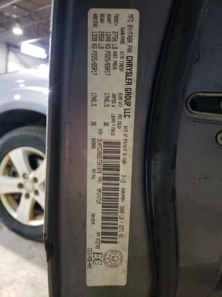 Photo 10 from auction – 2013 DODGE JOURNEY SE with VIN 3C4PDCAB2DT501078