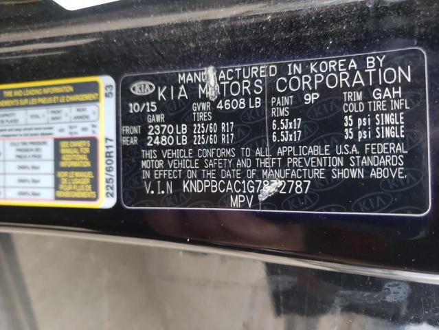 Photo 10 from auction – 2016 KIA SPORTAGE L with VIN KNDPBCAC1G7872787