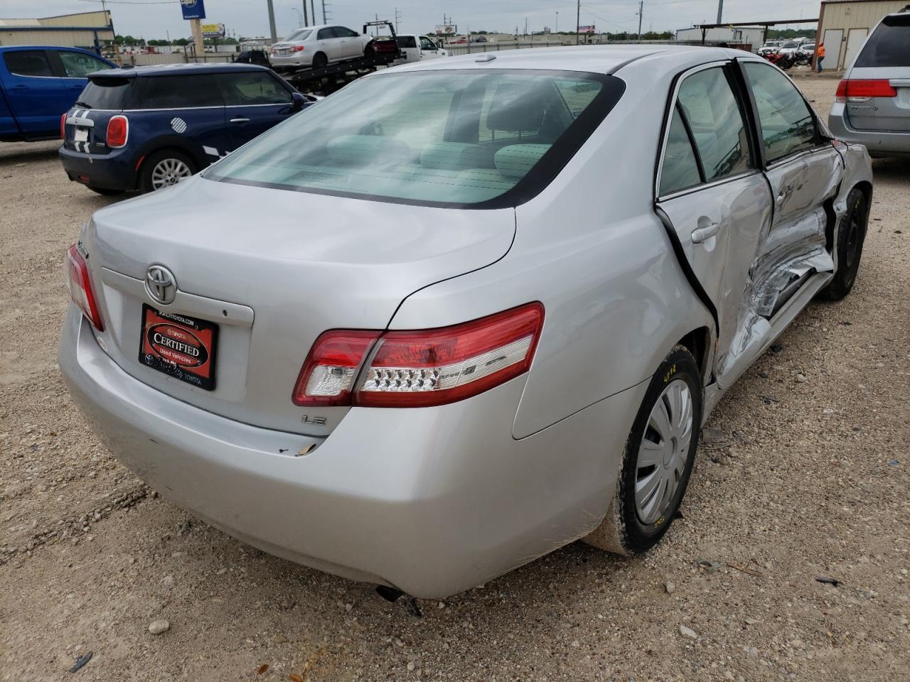 Photo 4 from auction – 2011 TOYOTA CAMRY BASE with VIN 4T1BF3EK8BU123622