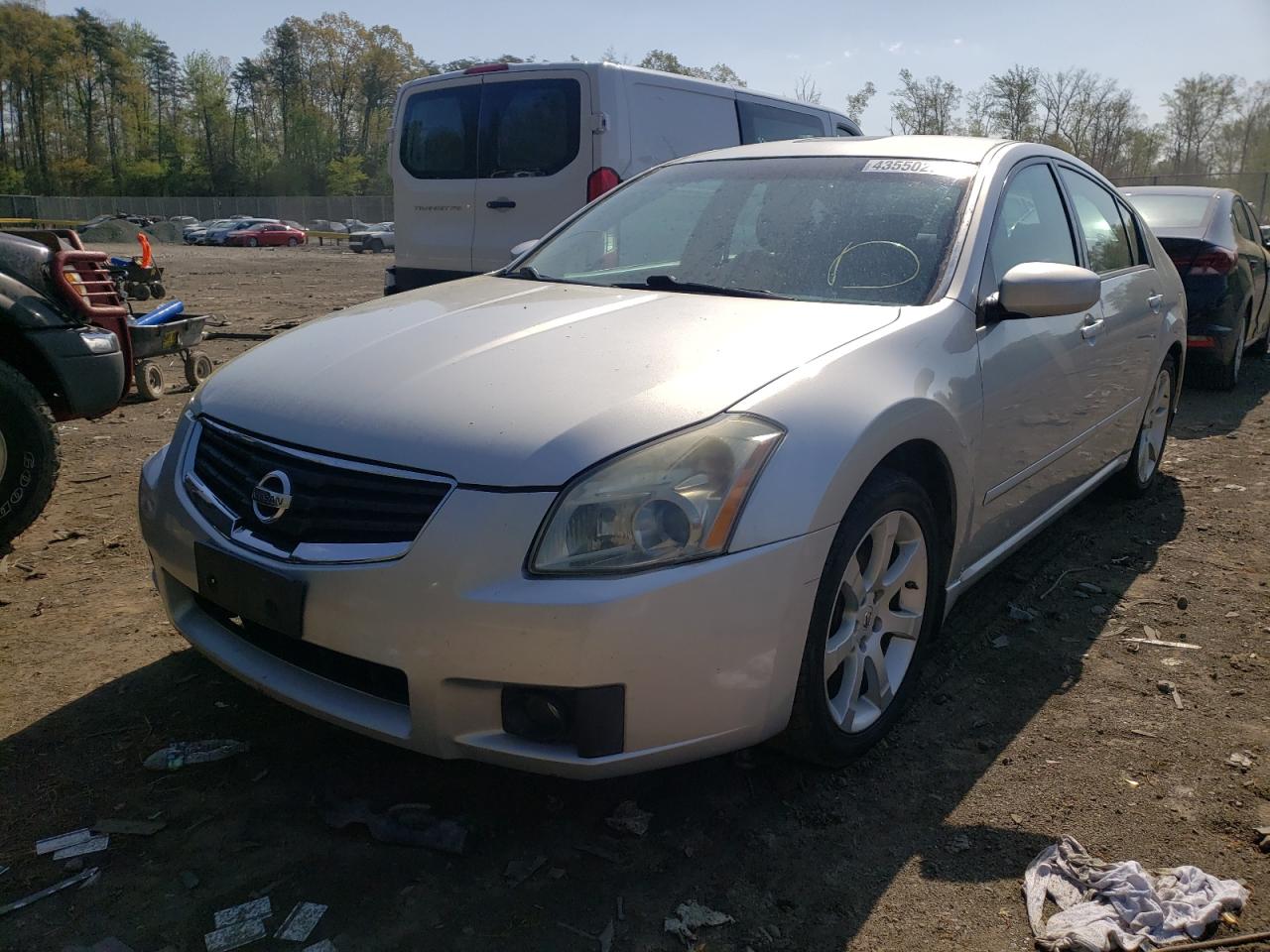 Photo 2 from auction – 2008 NISSAN MAXIMA SE with VIN 1N4BA41EX8C834834