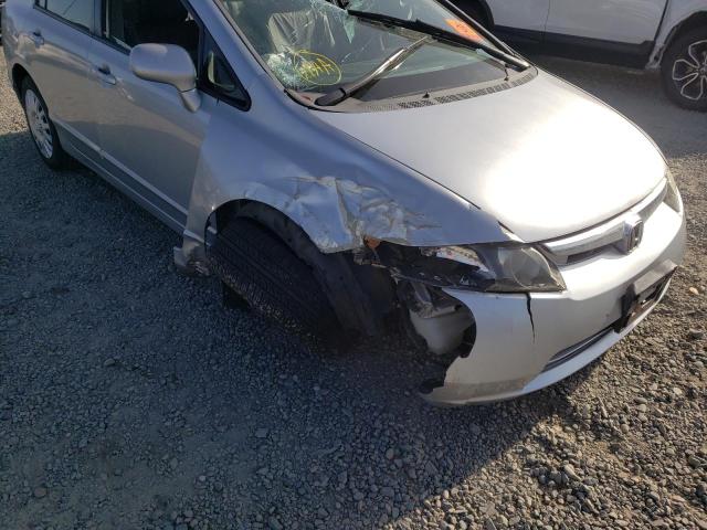 Photo 9 from auction – 2007 HONDA CIVIC LX with VIN 2HGFA16587H302594